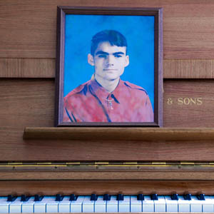 Bill Clayton's photo on John Lennon's IMAGINE piano.